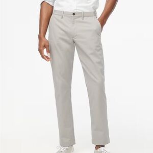 J. Crew Straight Fit TruTemp365® chino pant in Light Grey Size 36x30 NWOT